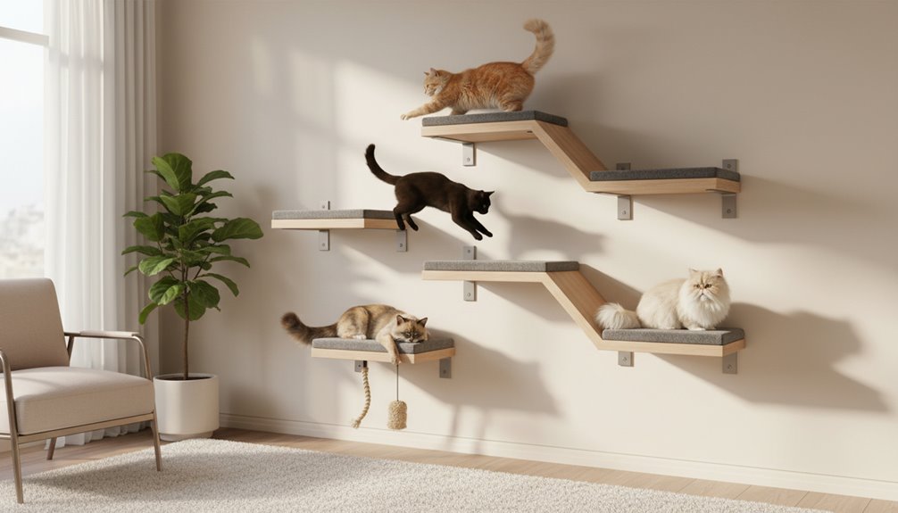 15 Best Wall-Mounted Cat Shelves for 2026 (Cats Go Wild)
